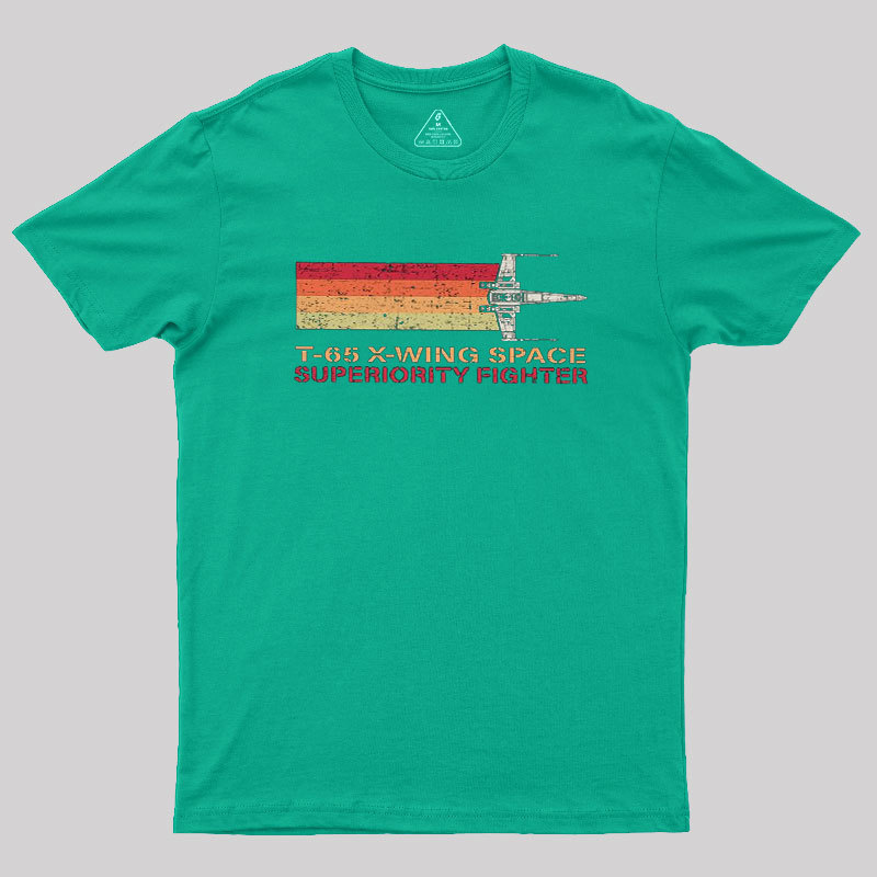 Starfighter Stripes Geek T-Shirt