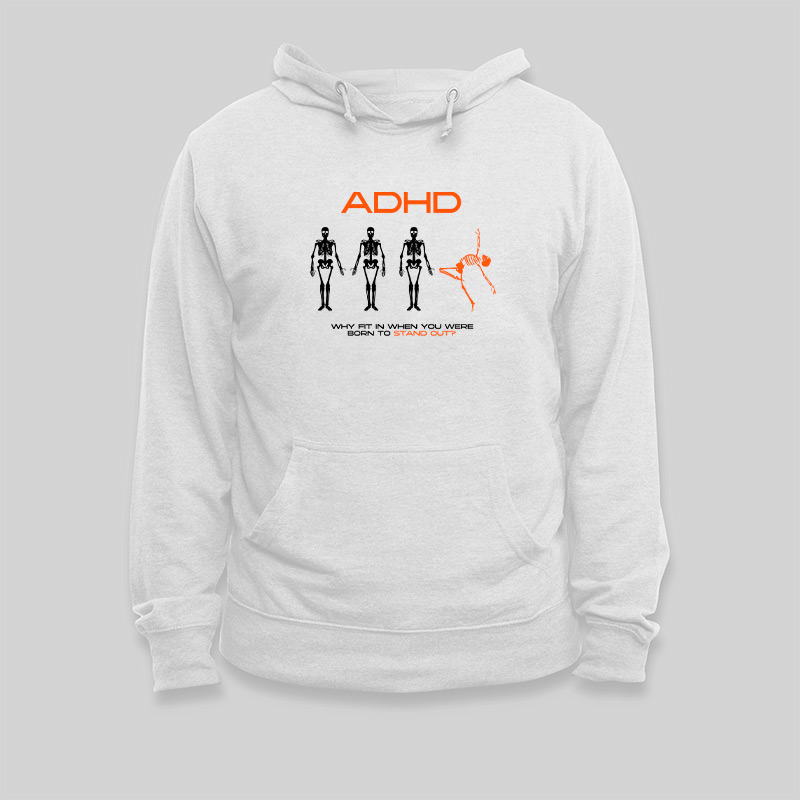 ADHD AWARENESS Geek Hoodie