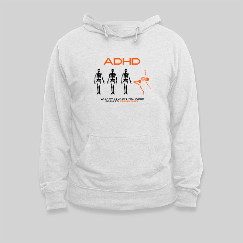 ADHD AWARENESS Geek Hoodie