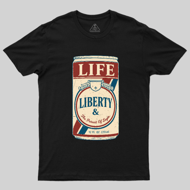 Independence Day Beer Lover Geek T-Shirt