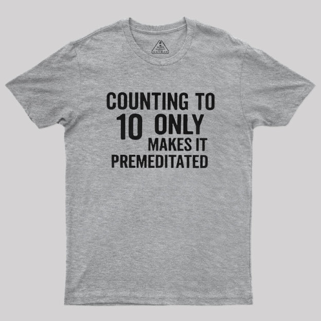 Counting to 10 Geek T-Shirt