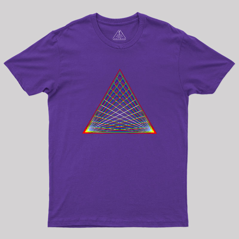Prismatic Pyramid Geek T-Shirt