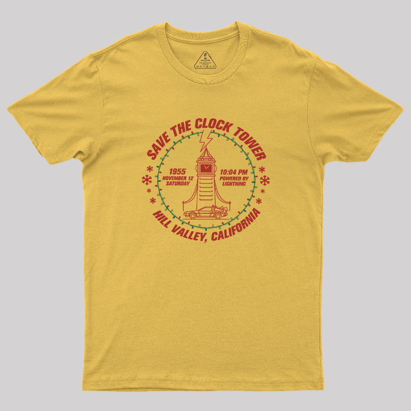 Save the Clock Tower Geek T-Shirt