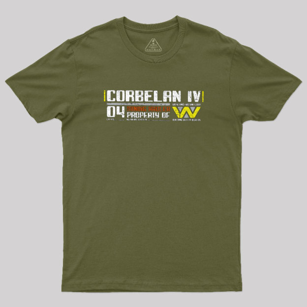 Corbelan IV Geek T-Shirt