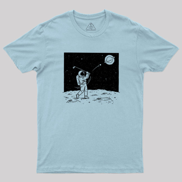 Space Golf Geek T-Shirt