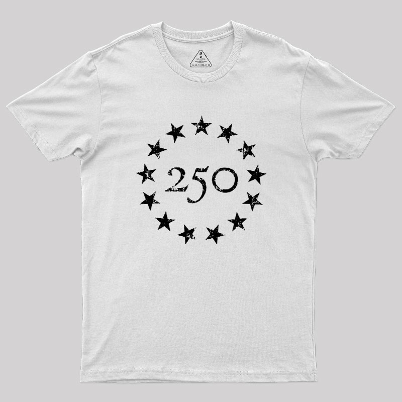 250 Stars Geek T-Shirt