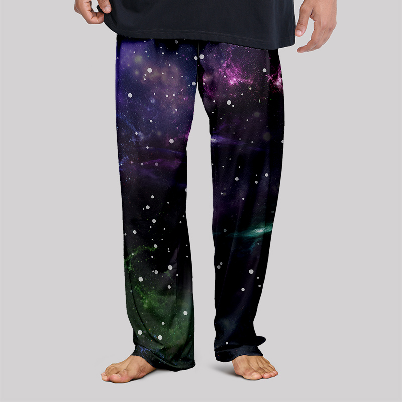 Beautiful Nebula Outer Space Geek Loungewear Pants