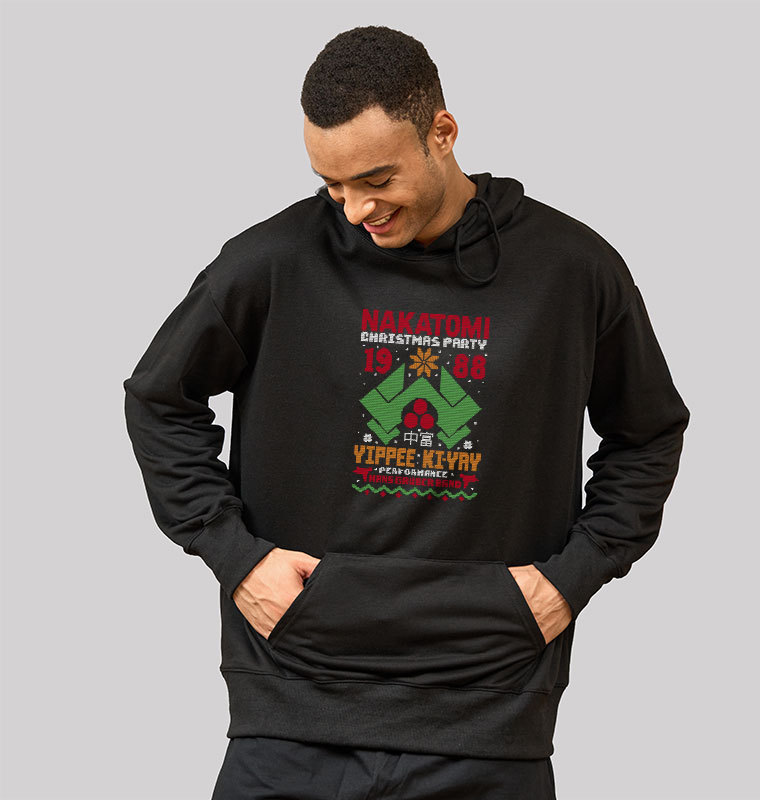 Nakatomi Christmas Party Geek Hoodie