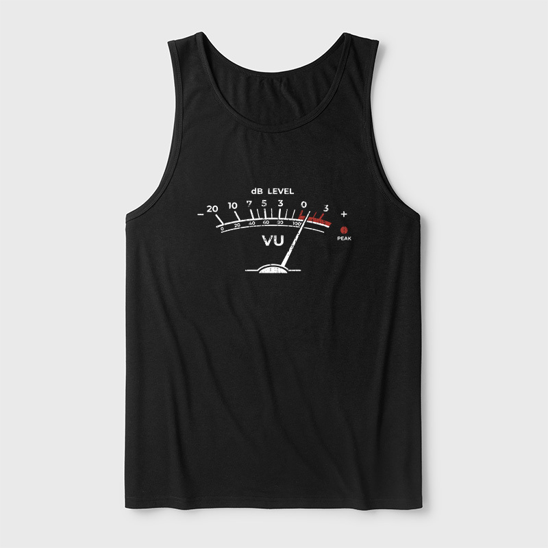 Volume VU Meter Vintage Ultra Soft Heather Tank