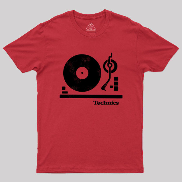 Classic 90s Technics Geek T-Shirt