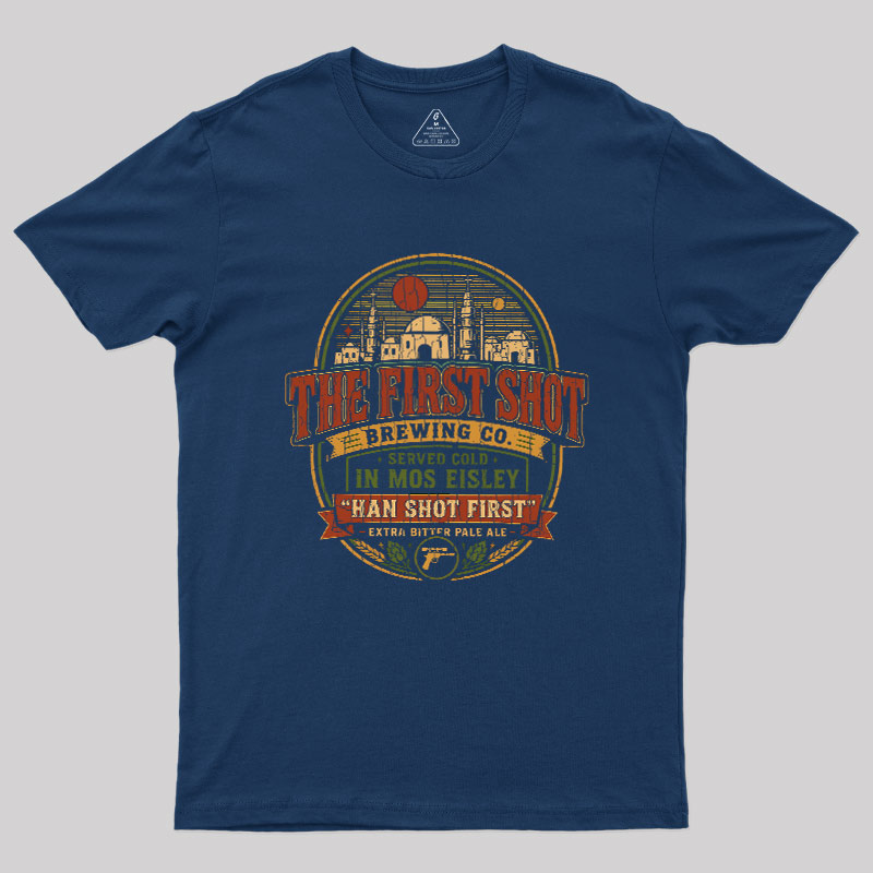 The First Shot Brewing Co. Galactic Smuggler Ale Geek T-Shirt