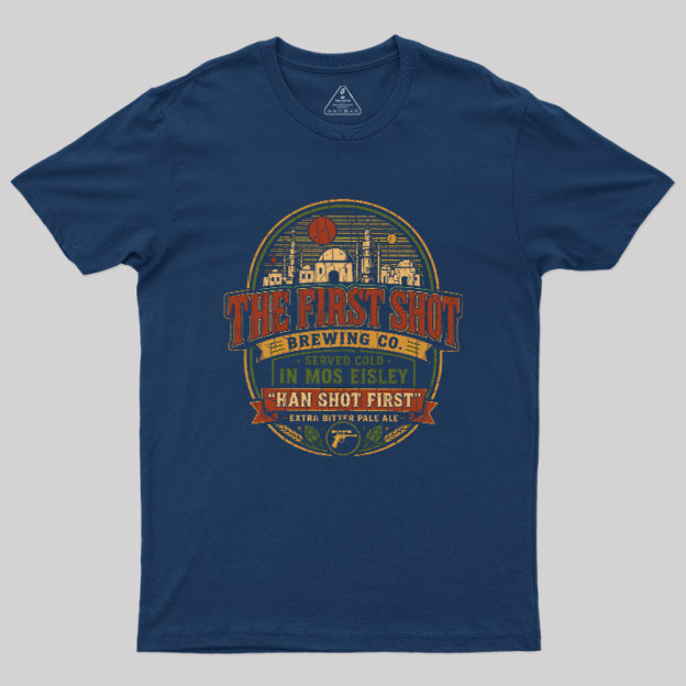 The First Shot Brewing Co. Galactic Smuggler Ale Geek T-Shirt