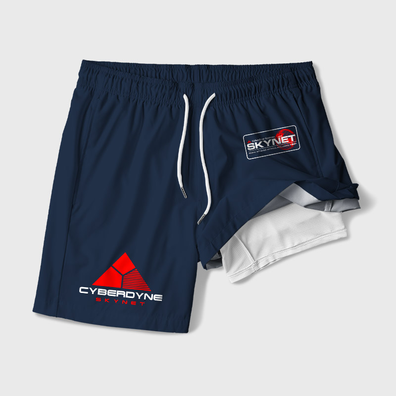 Cyberdyne Systems Skynet Uniform Geek Hawaiian Swim Trunks