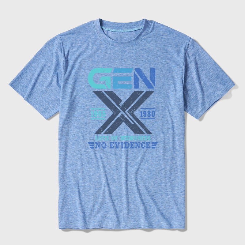 Genx Lots of Memories Ultra Soft Heather Tee