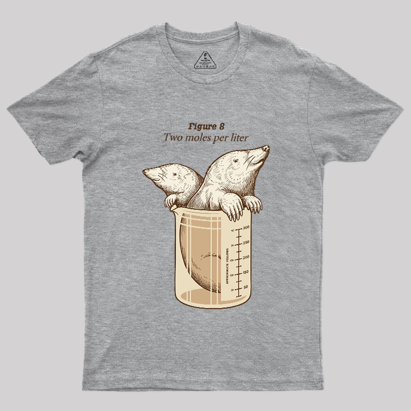 Mole Per Liter Geek T-Shirt