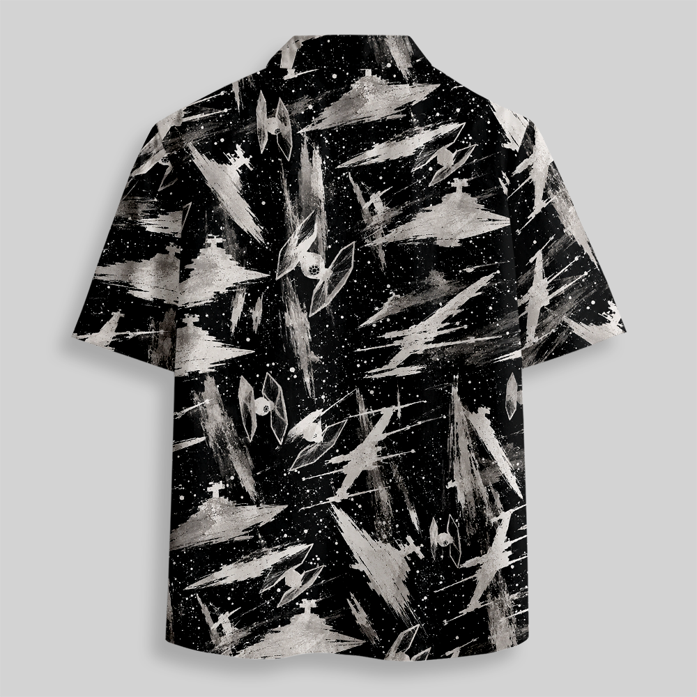 Voidfleet Brushstorm Button Up Pocket Shirt