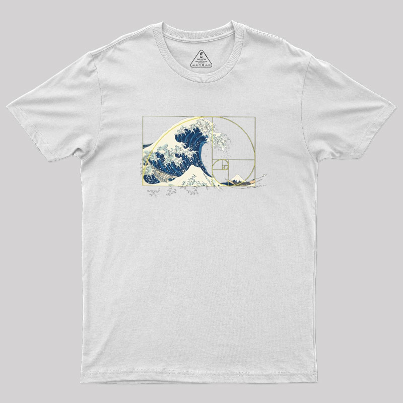 Golden Ratio Wave Geek T-Shirt