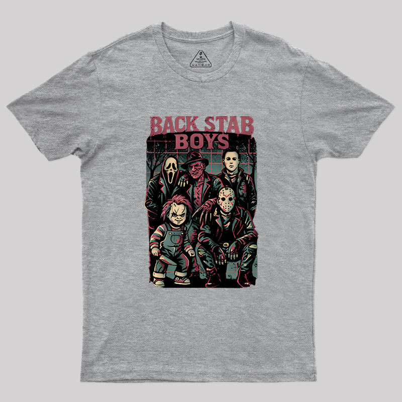 Back Stab Boys Geek T-Shirt
