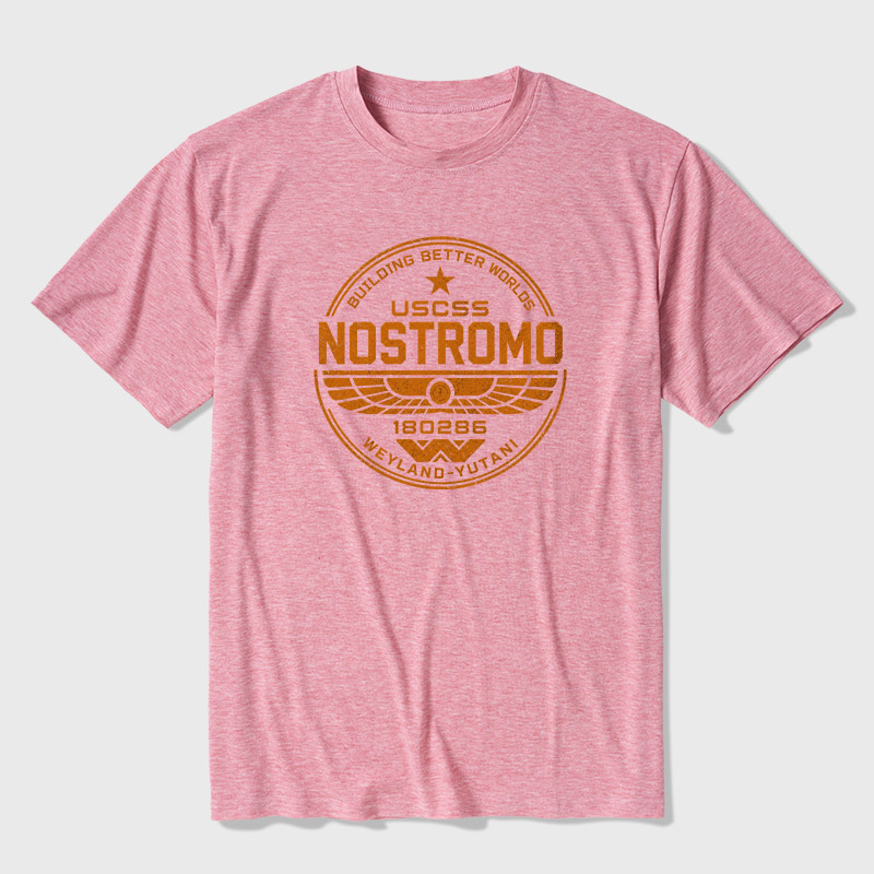 Retro USCSS Nostromo Ultra Soft Heather Tee