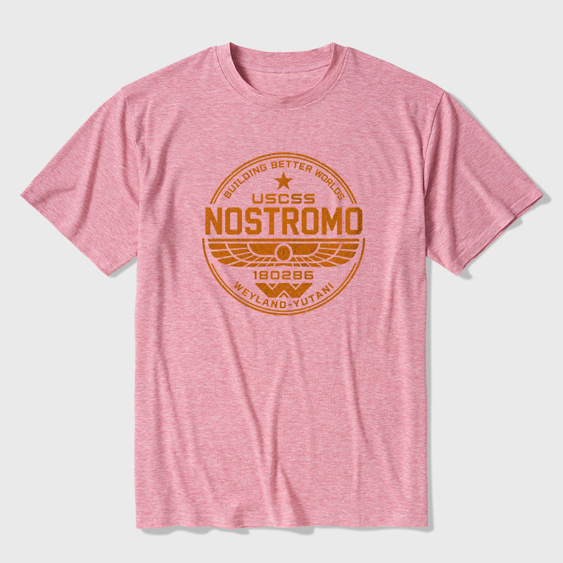 Retro USCSS Nostromo Ultra Soft Heather Tee