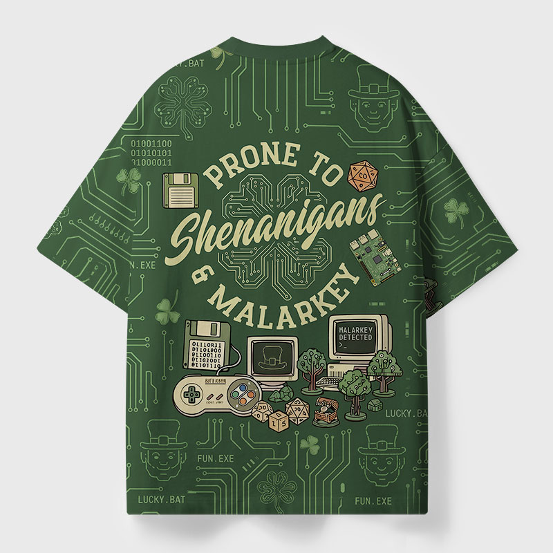 Shenanigans Geek All-Over Print T-Shirt