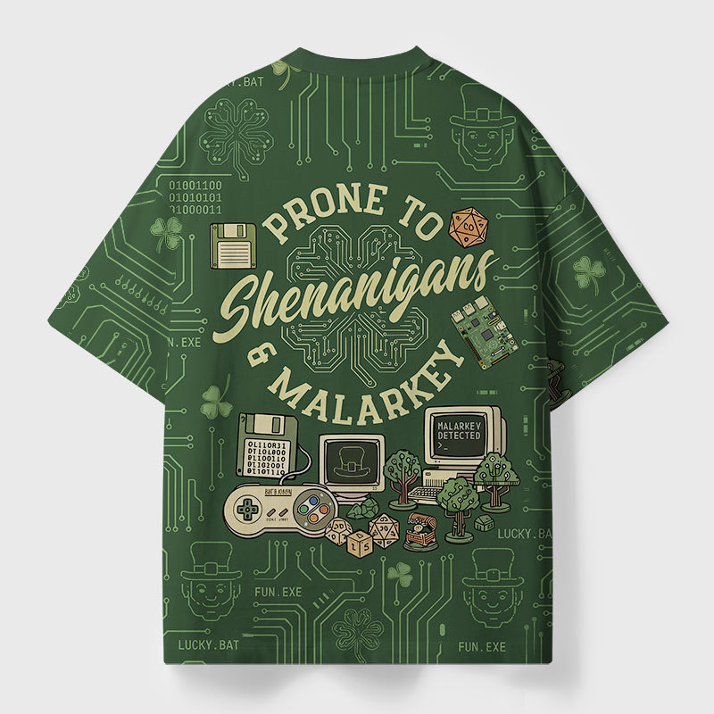 Shenanigans Geek All-Over Print T-Shirt