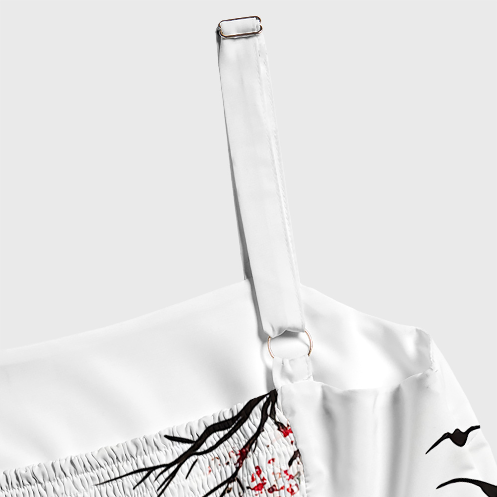 Ink Walker Geek Tiered Cami Maxi Dress