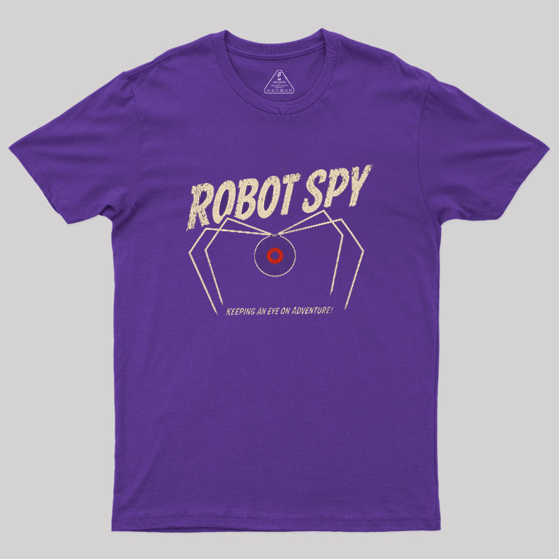 Robot Spy Geek T-Shirt