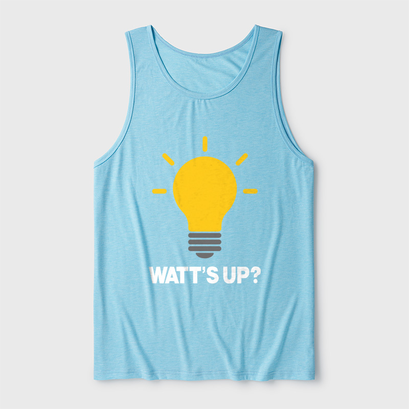 Watt's Up Ultra Soft Heather Tank