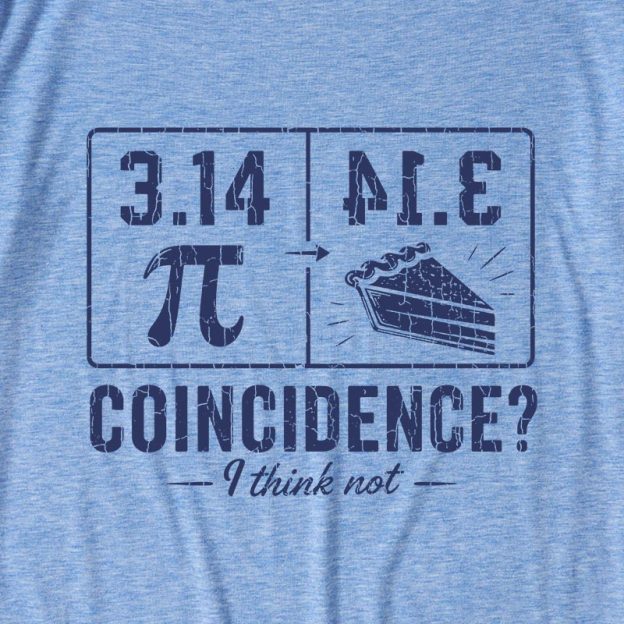 Pi Pie Math Professor Ultra Soft Heather Tee