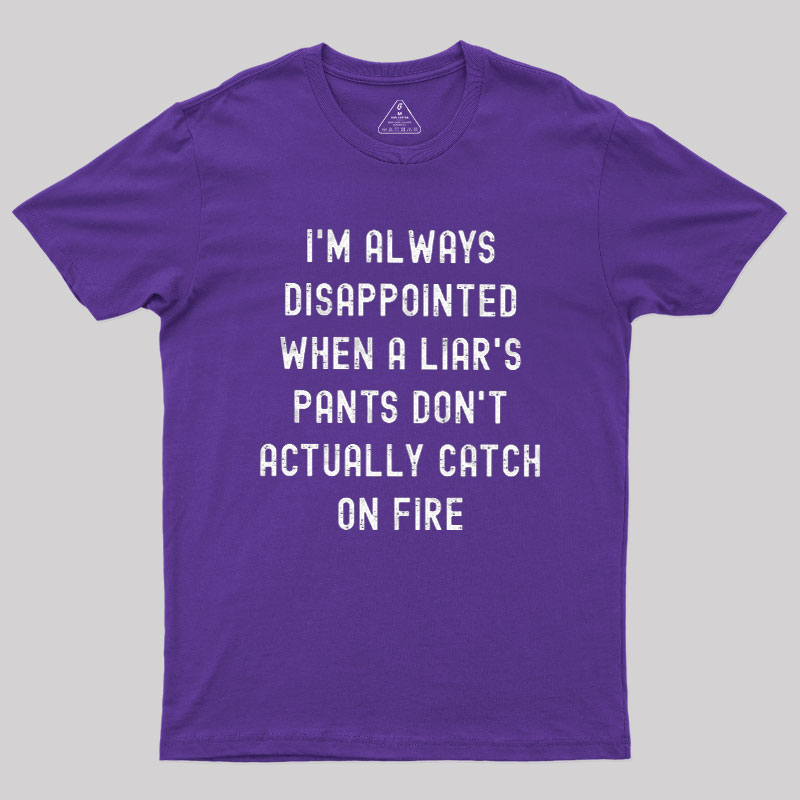 Always Disappointed Geek T-Shirt