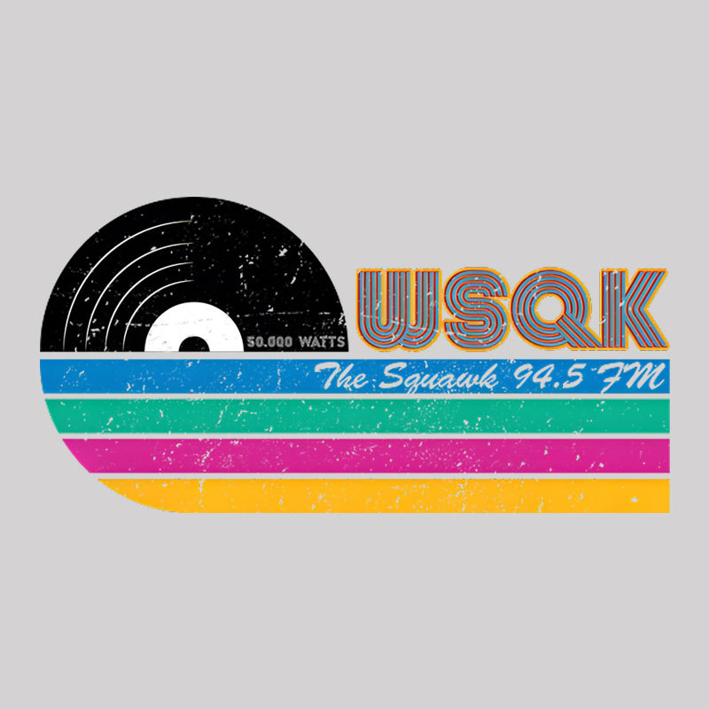 Retro WSQK Geek T-Shirt