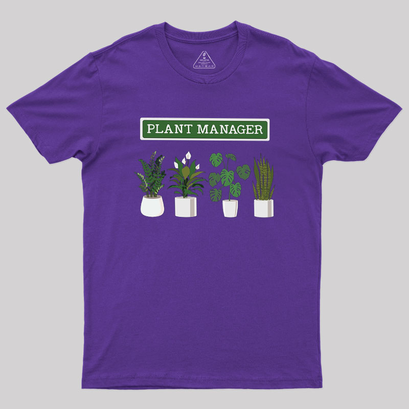 Plant Manager Geek T-Shirt