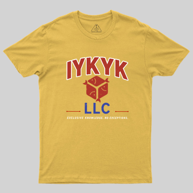 Exclusive Knowledge No Exceptions Geek T-Shirt
