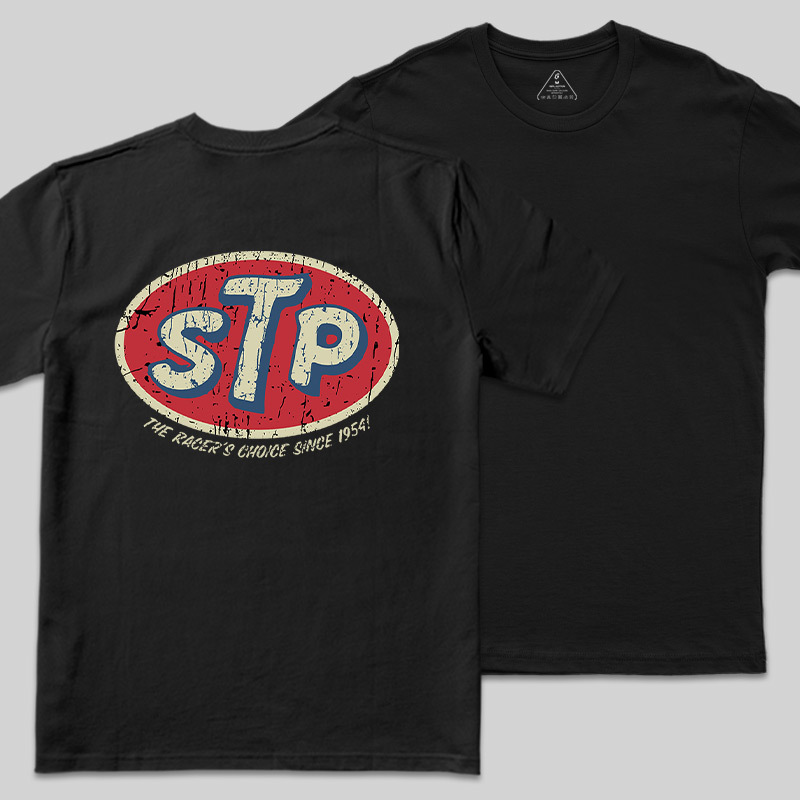 STP Racer's Choice 1954 Back Printed Geek T-Shirt