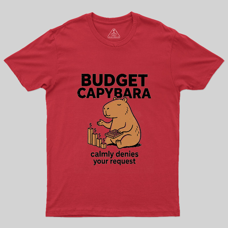 Budget Capybara Geek T-Shirt