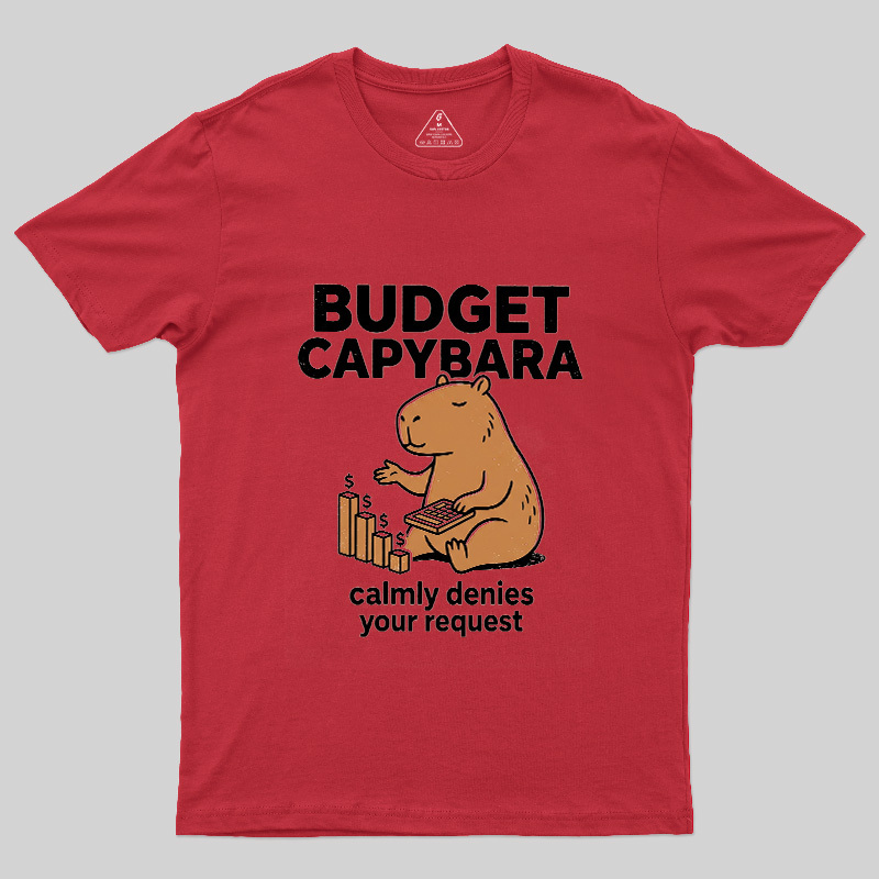 Budget Capybara Geek T-Shirt