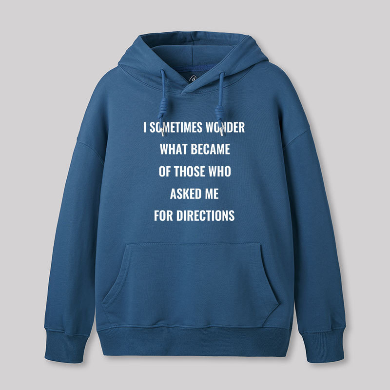 Asking For Directions Geek Hoodie