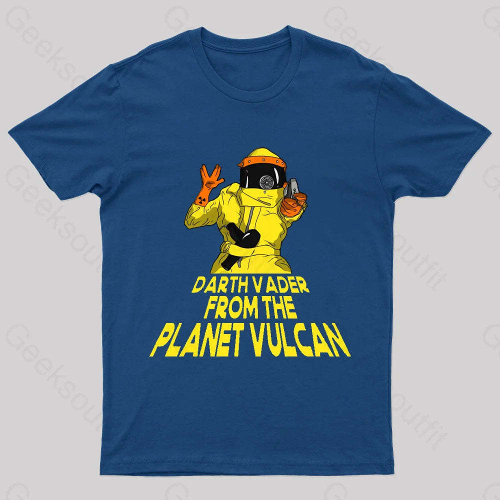 Back To The Future Geek T-Shirt Navy / S