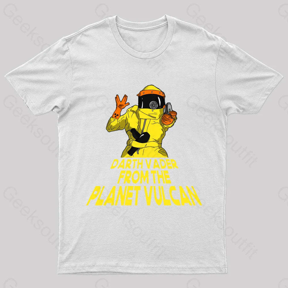 Back To The Future Geek T-Shirt White / S
