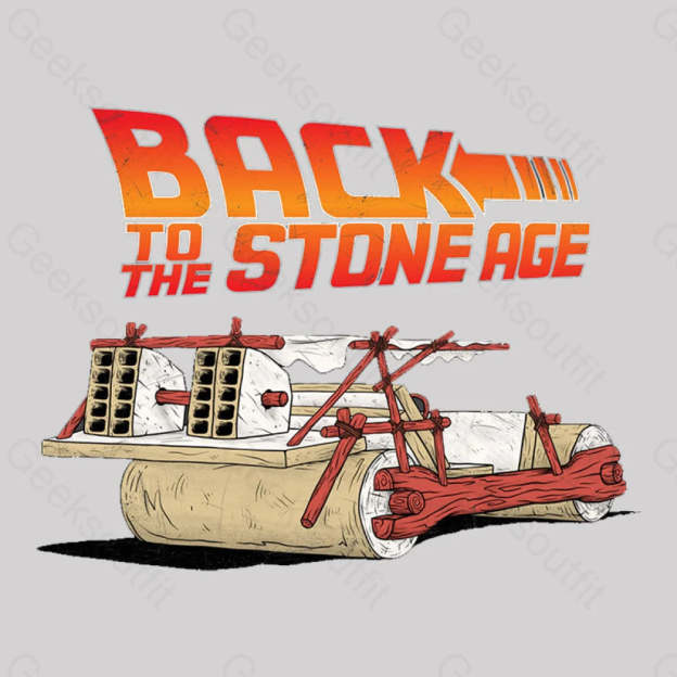 Back To The Stone Age Geek T-Shirt