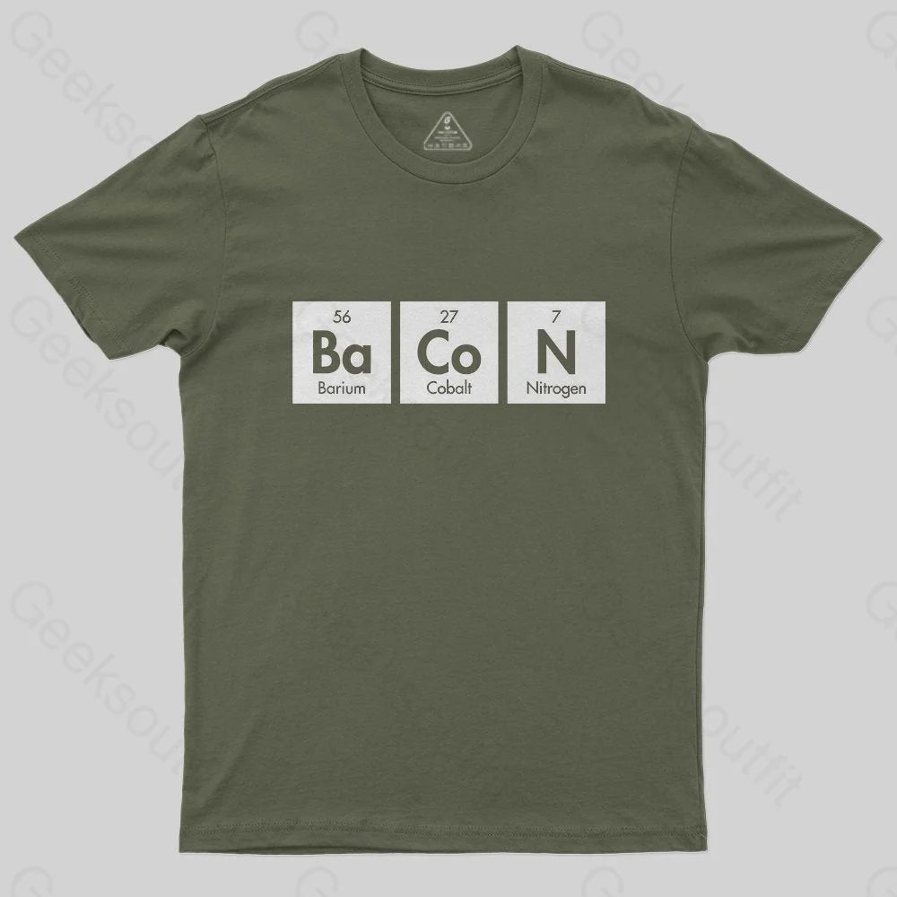 Bacon Elements T-Shirt - Geeksoutfit