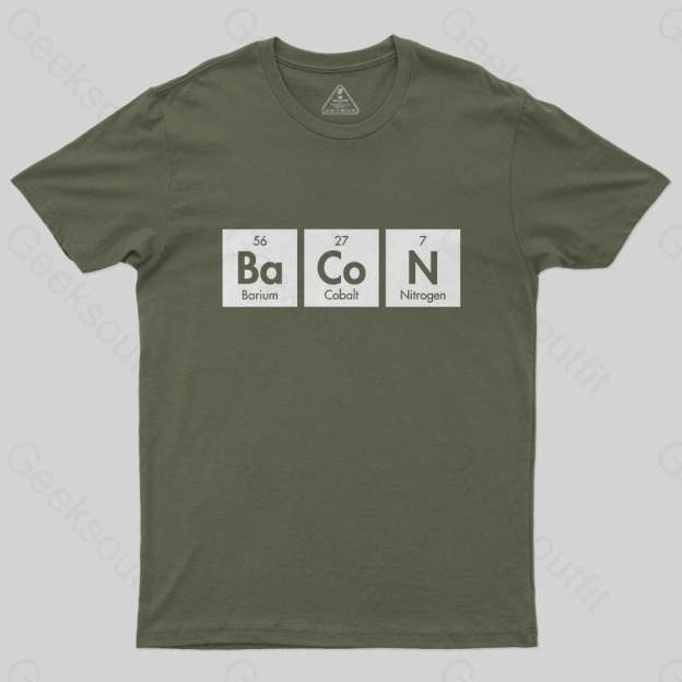 Bacon Elements T-Shirt - Geeksoutfit