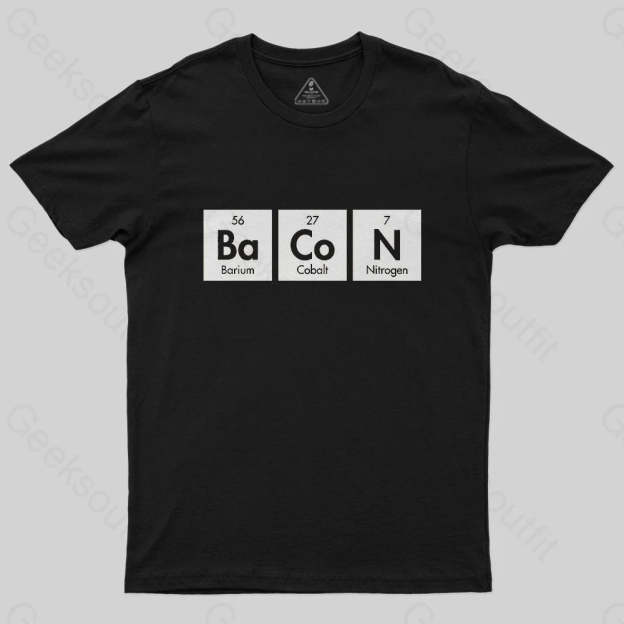 Bacon Elements T-Shirt - Geeksoutfit