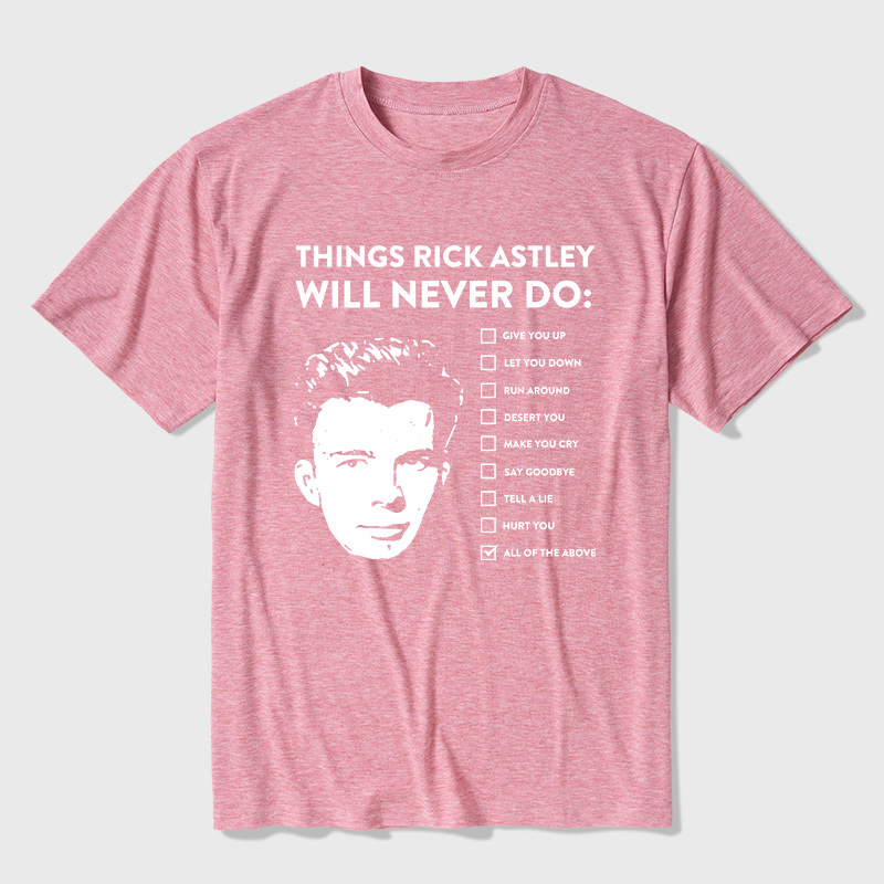Classic Pop Commitment Checklist Ultra Soft Heather Tee