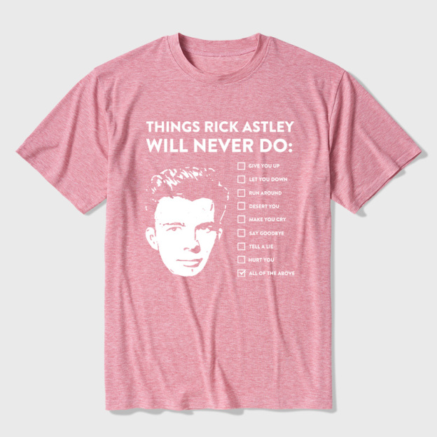 Classic Pop Commitment Checklist Ultra Soft Heather Tee