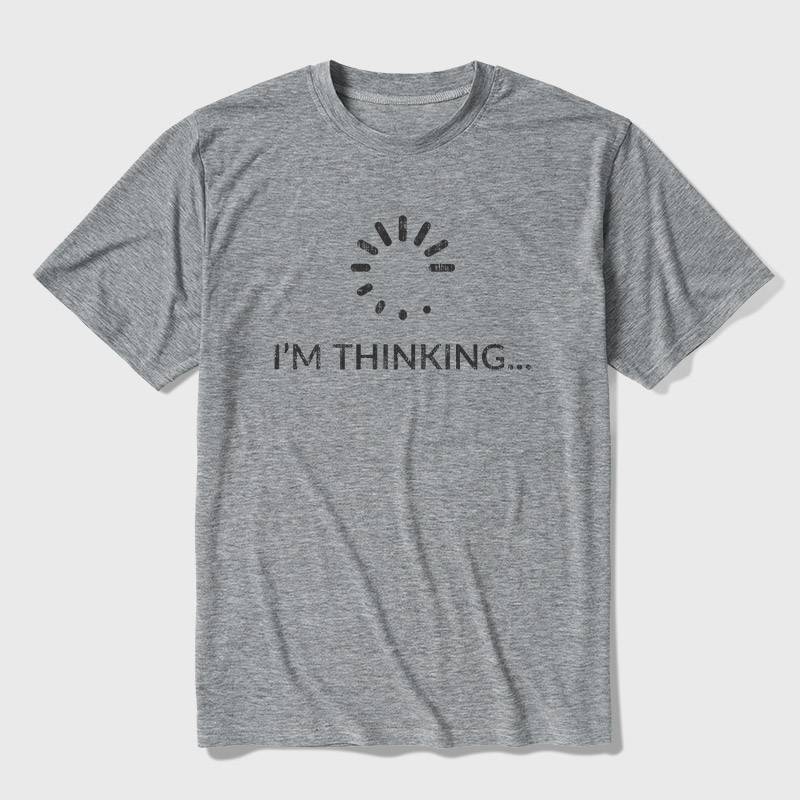 I'm Thinking Ultra Soft Heather Tee