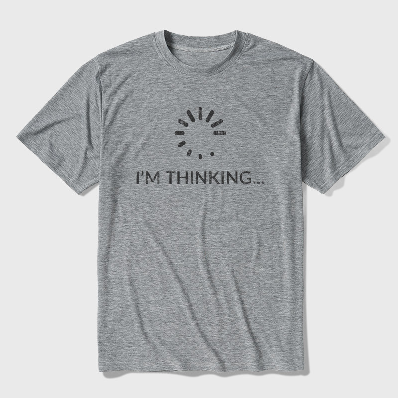 I'm Thinking Ultra Soft Heather Tee