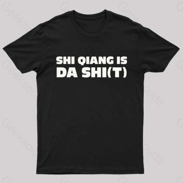 Badass Detective Nerd T-Shirt Black / S