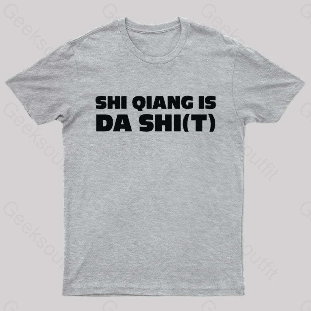 Badass Detective Nerd T-Shirt Grey / S